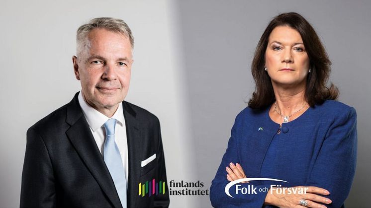 Foto Haavisto: Laura Kotila/Valtioneuvostonkanslia. Foto Linde: Kristian Pohl/Regeringskansliet.