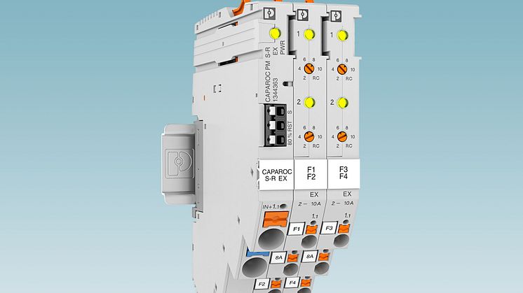 Overcurrent protection for explosion-protected areas