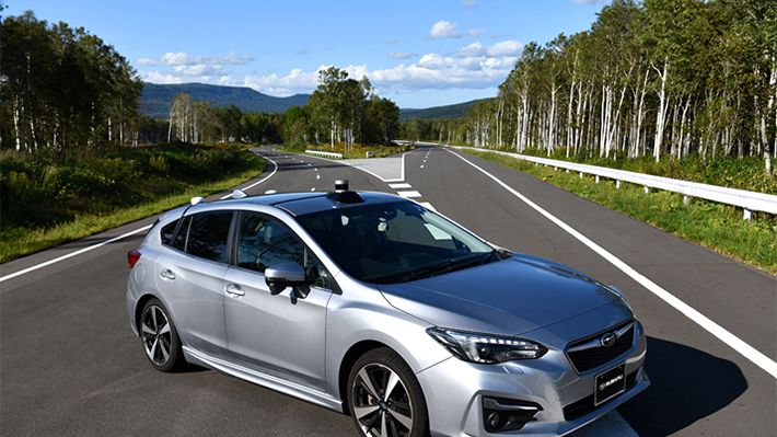 SUBARU Impreza SPORT er en af de biler, der vil blive benyttet til det ambitiøse udviklingsarbejde, som i 2030 skal sikre, at ingen mister livet i trafikuheld, der involverer en ny SUBARU.