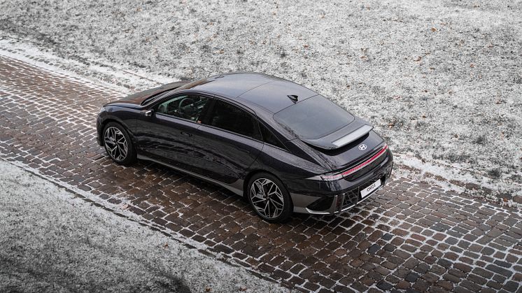 Helt nye Hyundai IONIQ 6. Foto: Hyundai Motor Norway