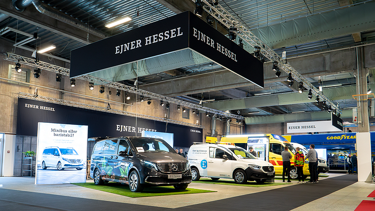 Ejner Hessel er massivt til stede på årets Transportmesse i Herning