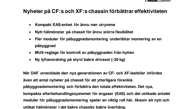 05. Nya DAF XF & CF