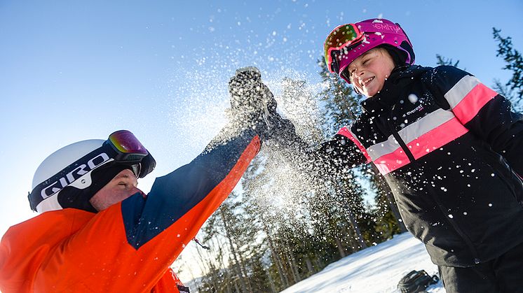 Vårvintern i sikte i Järvsöbacken