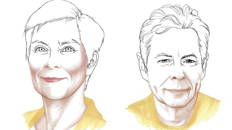Finnemore and Wendt awarded the 29th Johan Skytte Prize. Illustration Anna Ileby