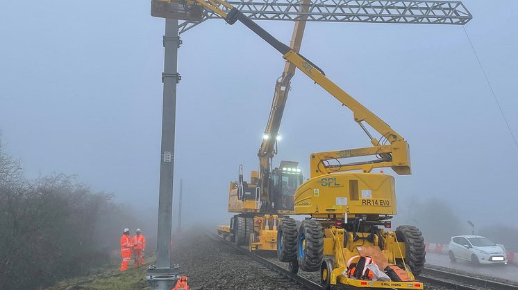 Planned maintenance work by Network Rail will affect train services in central London and Northamptonshire this weekend (22 and 23 April)