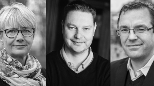 Catharina Håkansson Boman, Johan Hagelin och Rikard Silverfur