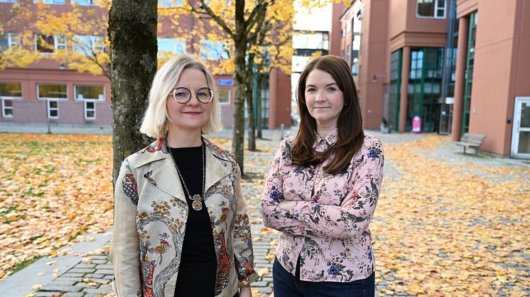 Alexandra Weilenmann och Beata Jungselius har genomfört en gemensam studie om sociala medier.