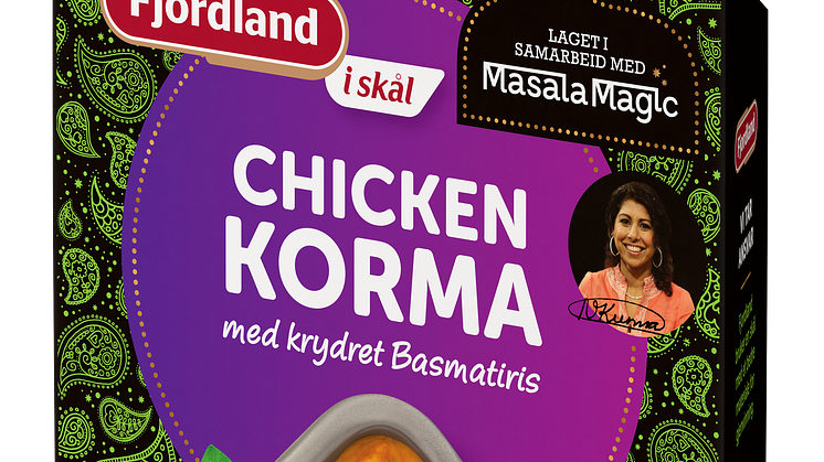Fjordland i skål MasalaMagic Chicken Korma 390 g