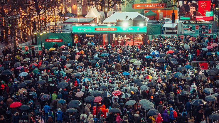 Besöksrekord i Västerås City  under Musikhjälpen-veckan