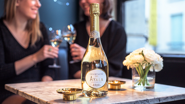 Årets lansering av Ayala Blanc de Blancs 2014 sker 10 november