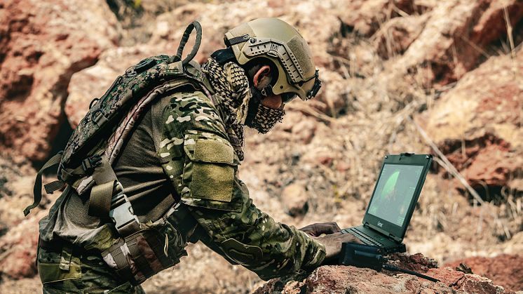 Das B360 Pro wurde speziell für militärische Herausforderungen konzipiert   Bild: Getac