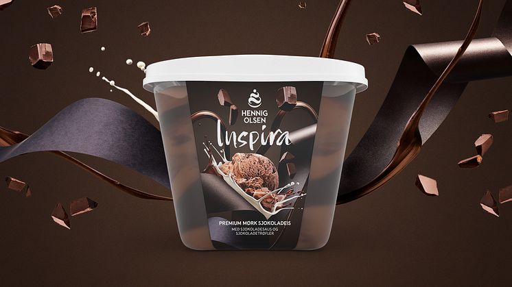 Inspira Premium Mørk Sjokoladeis