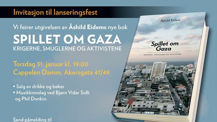 Velkommen til lansering: "Spillet om Gaza"