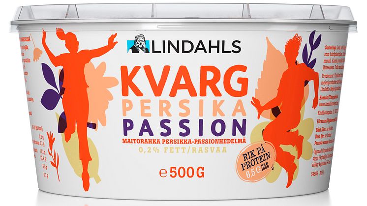 Kvarg Persika-passion 500 gram