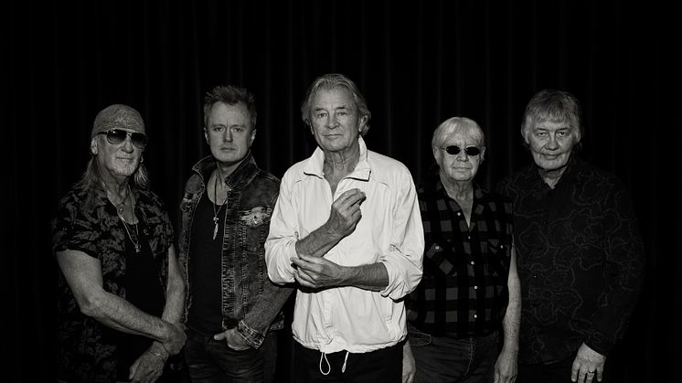 Rocklegendarerna Deep Purple till Grönan