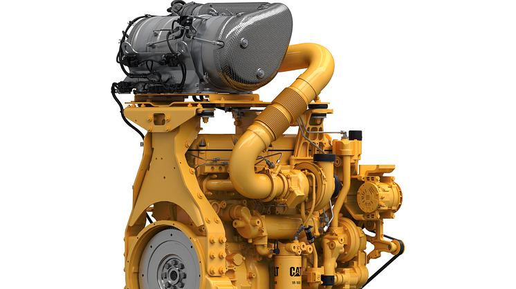 Motor Steg V från Caterpillar för remotorisering av diesellok