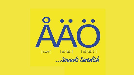 ÅÄÖ... Sounds Swedish