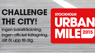 Intersport Challenge presenterar Stockholm Urban Mile 2015