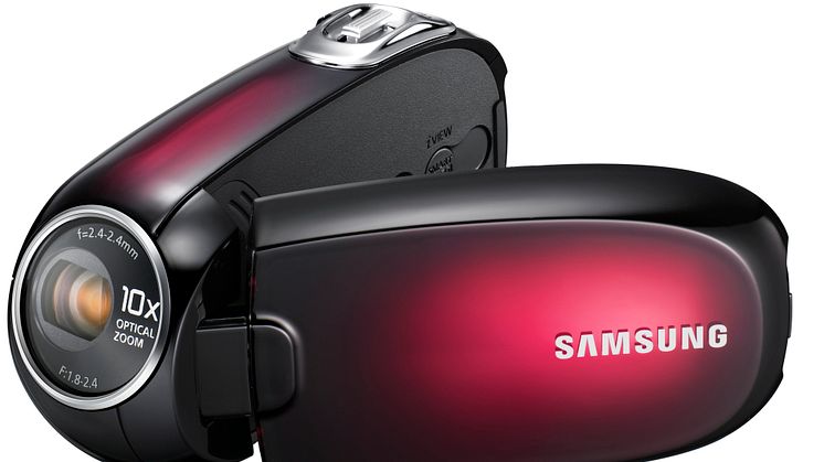 Samsung tar nya grepp om digitala videokameror