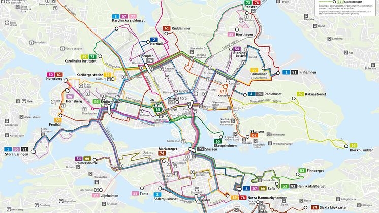 Pressinbjudan: Information om nya busslinjenätet i innerstaden och på Lidingö