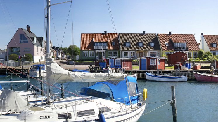 Småbåtshamnen på Råå, Helsingborg.