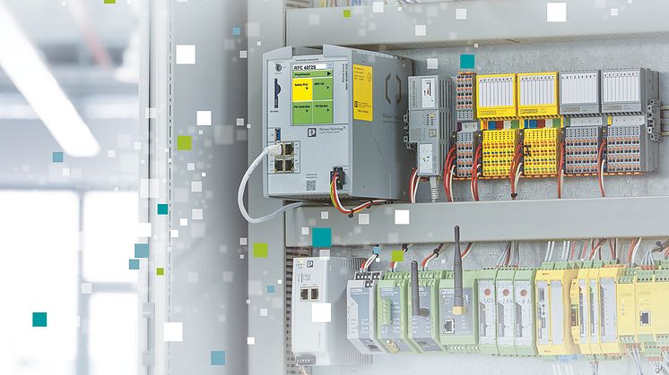 Sikkerhedscontroller til det åbne PLCnext Technology økosystem