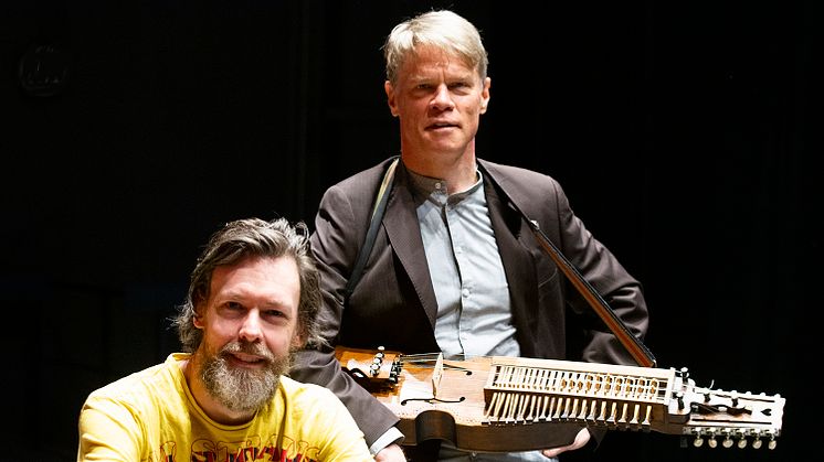 Martin Sturfält och Torbjörn Westman är två av de musiker som medverkar under sändningen från Kalmar Slott.