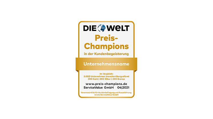 Champions in der Preisgestaltung