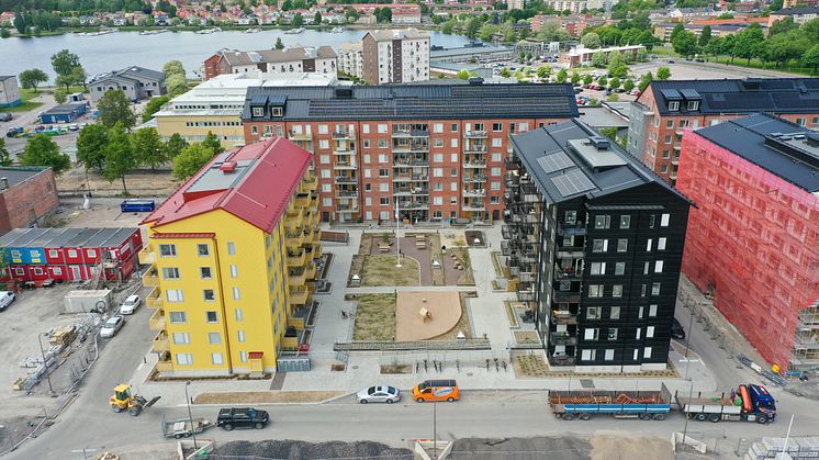 Tullholmsviken kvarter 7 har överlämnats och 217 hyresrätter tagits i bruk