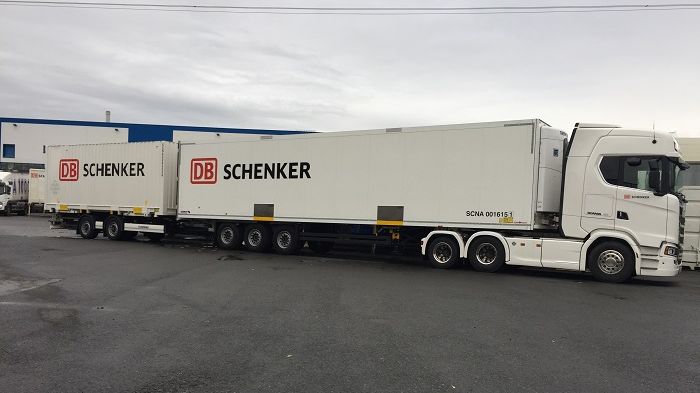 DB Schenker 25,25 m for Transport & Logistikk Gardermoen 23.-24. oktober 2017.