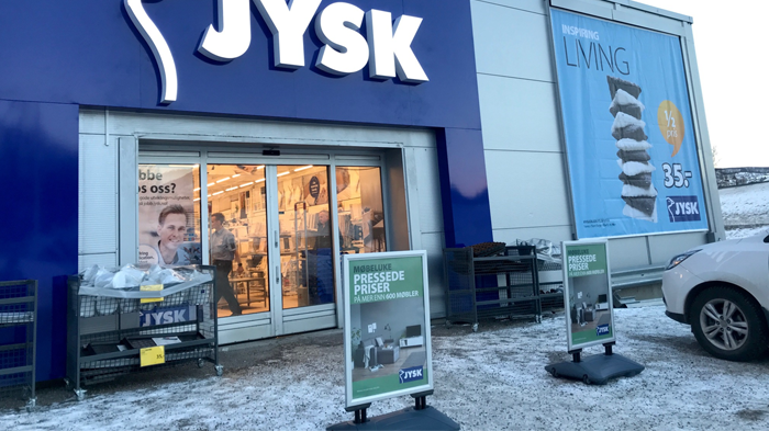 Fornyelsen av JYSK har endelig nådd Harstad! 
