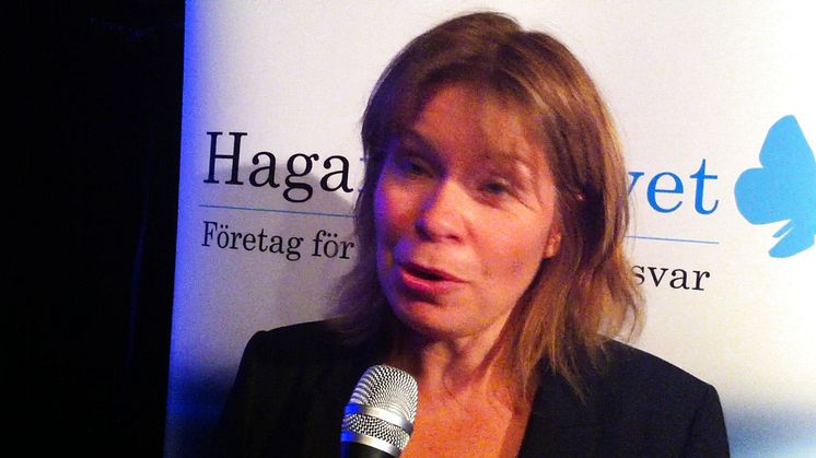Intervju med Nina Ekelund, programdirektör Hagainitiativet