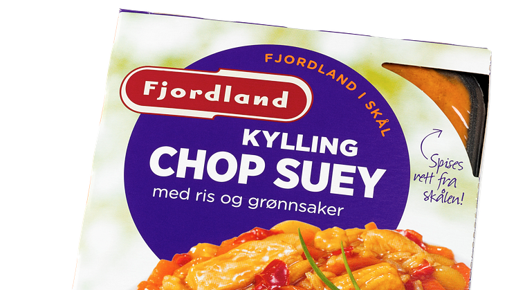 Fjordland i skål - kylling chop suey