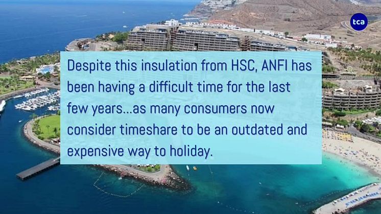 Does HSC's liquidation affect ANFI compensation claims?