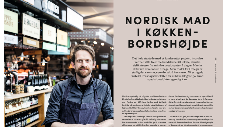 Artikel: Nordisk mad i køkkenbordshøjde