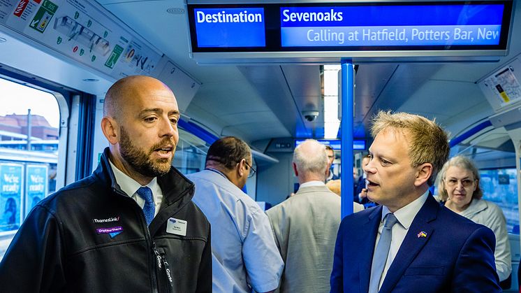 All aboard - Thameslink's first Welwyn Garden City to Sevenoaks service