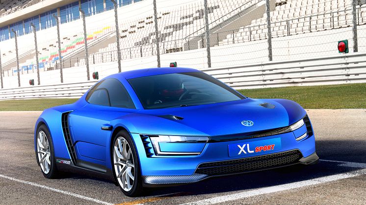 Nytt sportbilskoncept från Volkswagen: XL Sport med högteknologisk Ducati-motor