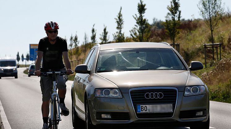 Auto vs. Fahrrad