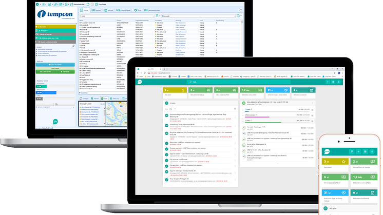 Nytt CRM-system för Tempcon