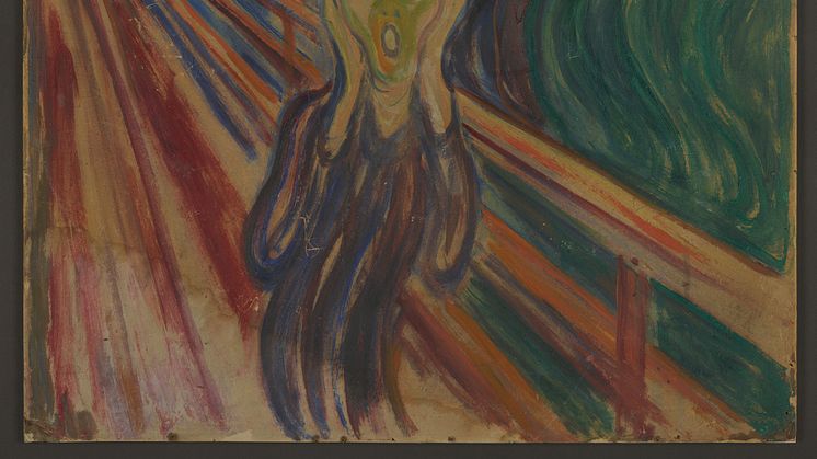 The Scream by Edvard Munch. Photo: Munchmuseet