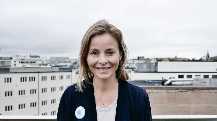 Annika Asté er markedsdirektør i Too Good To Go Norge og har samarbeidet med Godt Brød og Morgenstern i utarbeidelsen av kampanjen. Foto: Hanne Johansen, Too Good To Go