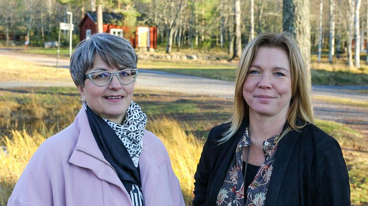 Barbro Renkel, VD vid eXpression Umeå och Marlene A Johansson, forskare på RISE.