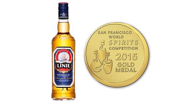 Lysholm Linie Aquavit fick guldmedalj i San Francisco World Spritis Competition