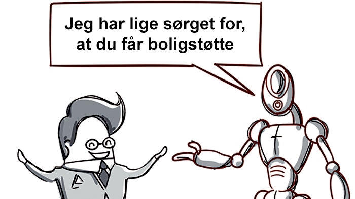 Lad robotterne udbetale boligstøtten