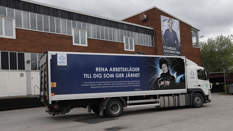 Lastbil exteriör Örebro