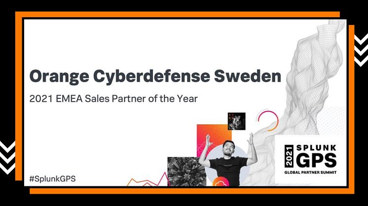 Vid Splunks årliga partnerkonferens tilldelades Orange Cyberdefense Sweden den prestigefyllda utmärkelsen EMEA Sales Partner of the Year.