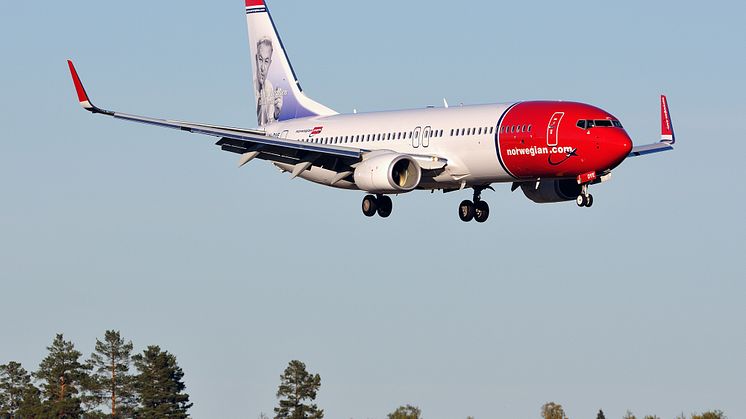Norwegian-flyet LN-DYE