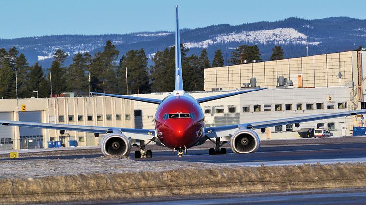 Norwegians LN-DYM front