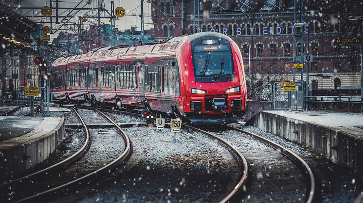 MTRX släpper nu julens resor mellan Stockholm och Göteborg. Foto: Jana Eriksson