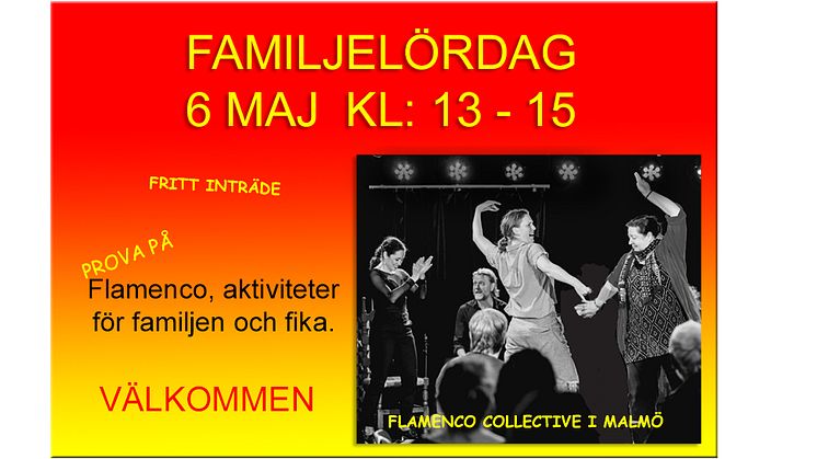 Flamenco på Familjelördag